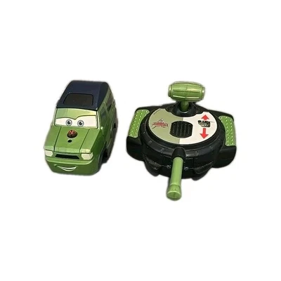 Rare GeoTrax Disney Pixar Cars 2 Miles Axelrod Remote Control Tested Works - Image 1 of 4