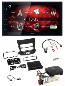 JVC DAB USB Bluetooth 2DIN Lenkrad Autoradio für Mitsubishi Outlander 07-12 akti - Bild 1 von 8