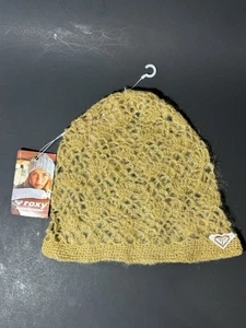 Gorro de ganchillo vintage Roxy Quicksilver Palm Reader - Imagen 1 de 5