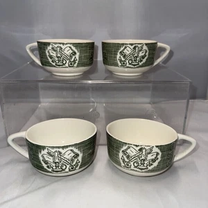 Tazas de café vintage The Old Curiosity Shop de Royal China, 4 piezas, usadas, - Imagen 1 de 5