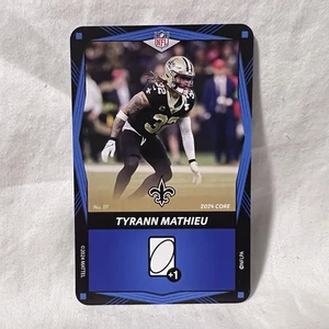 2024 UNO ELITE CORE EDITION Blue Tyrann Mathieu Card #111 New Orleans Saints - Bild 1 von 2