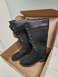 Timberland Damen Premium 14 Zoll Wasserdicht Mode Stiefel, Schwarz, 8 - Bild 1 von 13