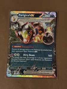 Farigiraf ex Holofoil 108/162 Double Rare SV05: Temporal Forces NM - Picture 1 of 2