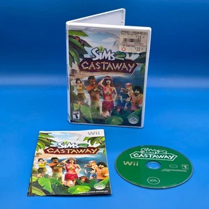 Die Sims 2 Castaway Wii Spiel CIB mit Handbuch & Hülle - getestet! - Bild 1 von 5