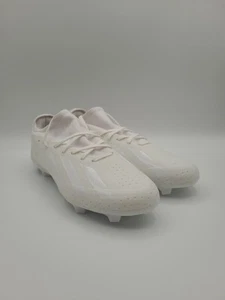 Adidas X Crazyfast.3 FG Men's Size 10 Triple White Soccer Cleats GY7430 - Picture 1 of 8
