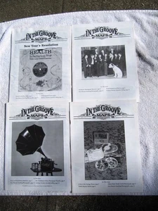 In the Groove Magazine 2002 Vol 17 4x Issues Michigan Antique Phonograph Society - Picture 1 of 2