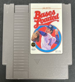 Bases Loaded Baseball NES-LD-USA Made In Japan Nintendo NES Video Game Jaleco