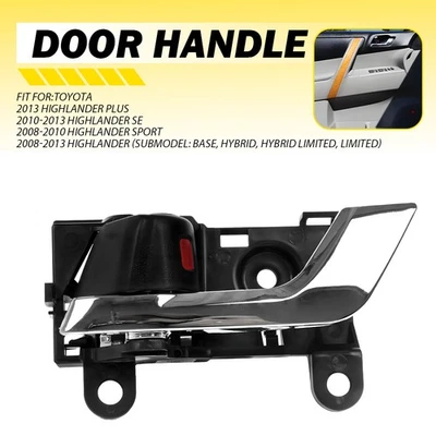 Внутренняя дверная ручка для переднего водителя Toyota Highlander 2008-2013 годов выпуска 692062812000 - Изображение 1 из 4