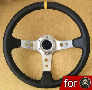 Rallye Sportlenkrad Lenkrad für Citroen Saxo VTS VTI AX ZX Xsara C2 C3 Xantia - Picture 1 of 1
