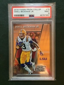 2016 PANINI PRIZM COLL.DP ODELL BECKHAM JR. #79 PSA 9 - Picture 1 of 2