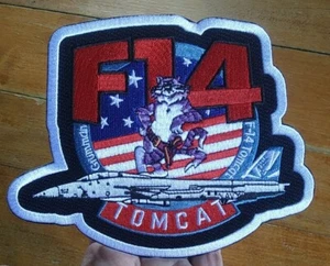 Large F-14 VF Grumman USN Fighter Squadron US Navy Military TOMCAT Patch - Picture 1 of 5