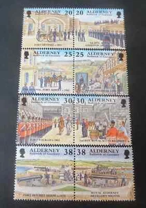 Uniforme Alderney 1998 Garrison Island Forts SGA132/9 sin montar como nuevo MNH UM - Imagen 1 de 1
