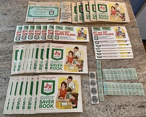 Vintage S & H Green Stamps & Book Quick Saver Sperry & Hutchinson Company LOT - Picture 1 of 8