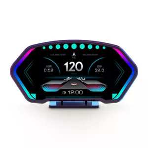 HUD Head Up Display Digital Car GPS Speedometer Multifunction Auto Accessories - Picture 1 of 16