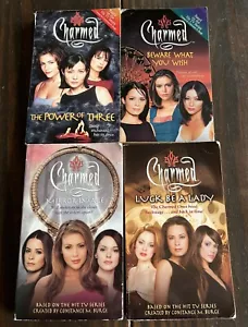 4x Vintage Charmed Novels By Constance M. Burge Paperback Based On TV Series - Picture 1 of 12