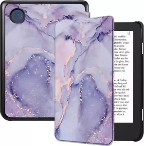 Slim Case for for 6” Kobo Clara BW (2024) Model N365 PU Leather Cover Sleep/Wake - Picture 1 of 12
