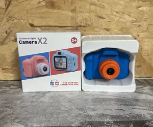 Seckton Children's Digital Camera, Model X2, 3 & Up, 32GB ~~ BLUE & ORANGE ~~ - Picture 1 of 12