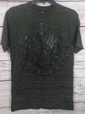 Camiseta de Entrenamiento Mediana American Fighter Para Hombres UFC MMA Gimnasio Entrenamiento Verde Negra Foto 1 de 4