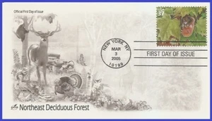 USA3 #3899c U/A ARTCRAFT FDC Eastern red bat Deciduous Forest - Picture 1 of 1