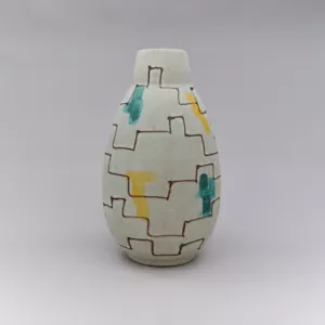 Originale XL Künstler Keramik Bodenvase Germany 50er Jahre Top 41cm - Picture 1 of 9