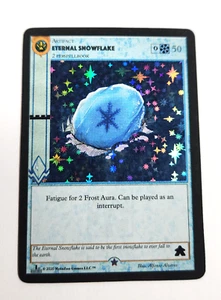 Metazoo Sample Eternal Snowflake Full Holo - 1 of 100 - Ungraded NM - Picture 1 of 2