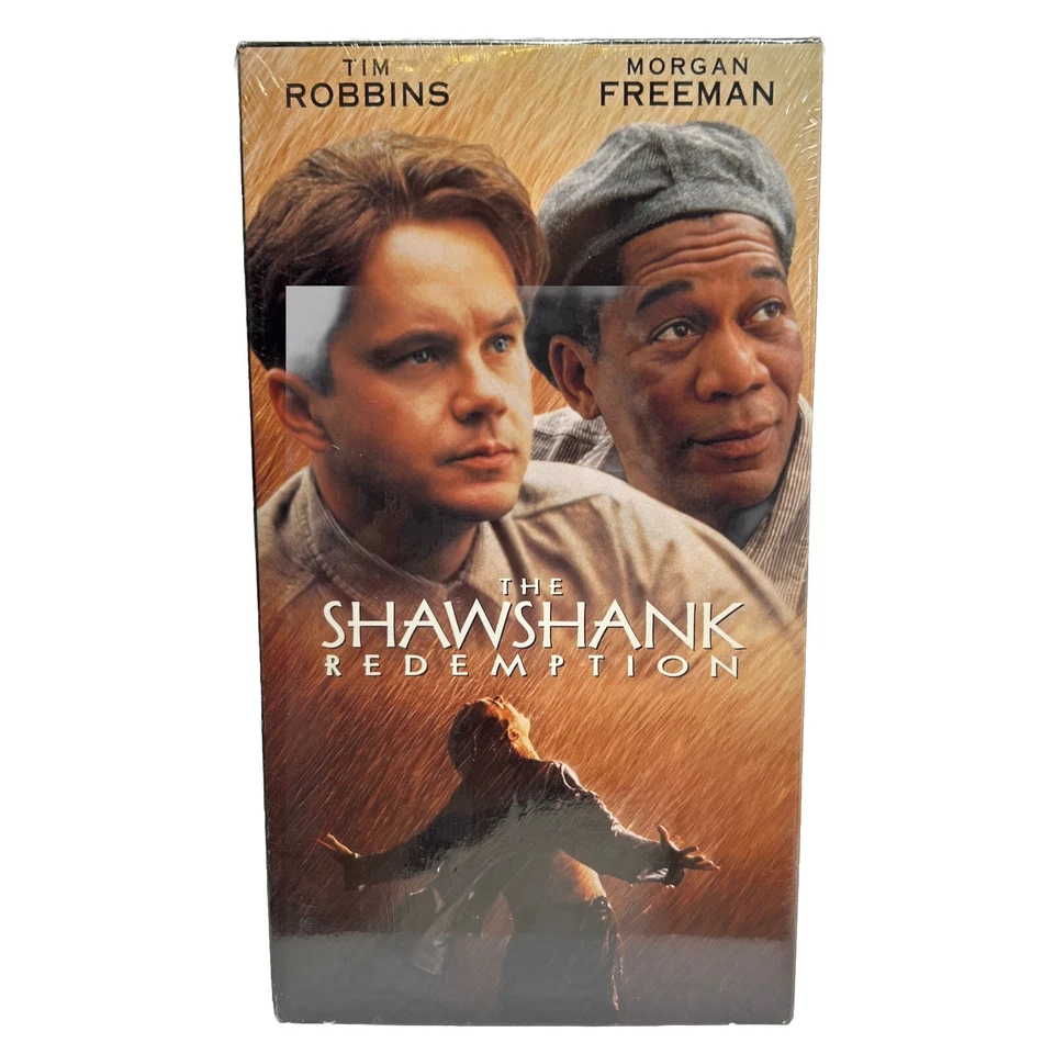 SHAWSHANK REDEMPTION (1994) Sealed VHS Warner Criminal Prison Drama Stephen King - Image 1 of 3