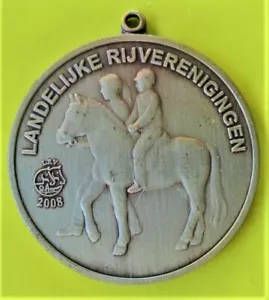 BELGIUM HORSE AWARD LRV GEWESTELIJK RUITERTORNOOI AARSCHOT  2008  Ø25 mm- 40 gr  - Picture 1 of 4