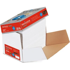 Navigator Premium Copy & Multipurpose Paper, 99 Bright, 8 1/2" x 11", White - Picture 1 of 1