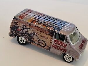 Johnny Lightning Boogie Vans casting EASY RIDER movie 1975 Dodge D100 custom van
