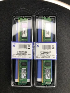 Kit de memoria RAM KTH9600B/2G PC3-10600 DDR3-1333 KINGSTON de 4 GB 2x2 GB - Imagen 1 de 1