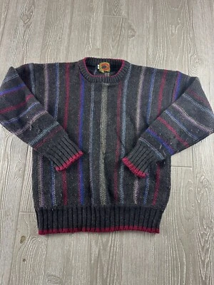 Vintage Boston Traders Wool Striped Sweater M Womens - Image 1 of 4