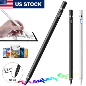 For iPad 10/9/8/7/6th Gen Pro Air Touch Screen Draw Pencil Write Pen Stylus US - Picture 1 of 13