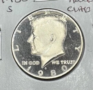 1980 San Francisco Mint Kennedy Half Dollar CLAD PROOF 50¢ Uncirculated CR498 - Picture 1 of 4