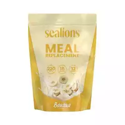 SEALIONS Meal Replacement Shakes 450g Diet Whey Protein Powder Weight Loss Banana