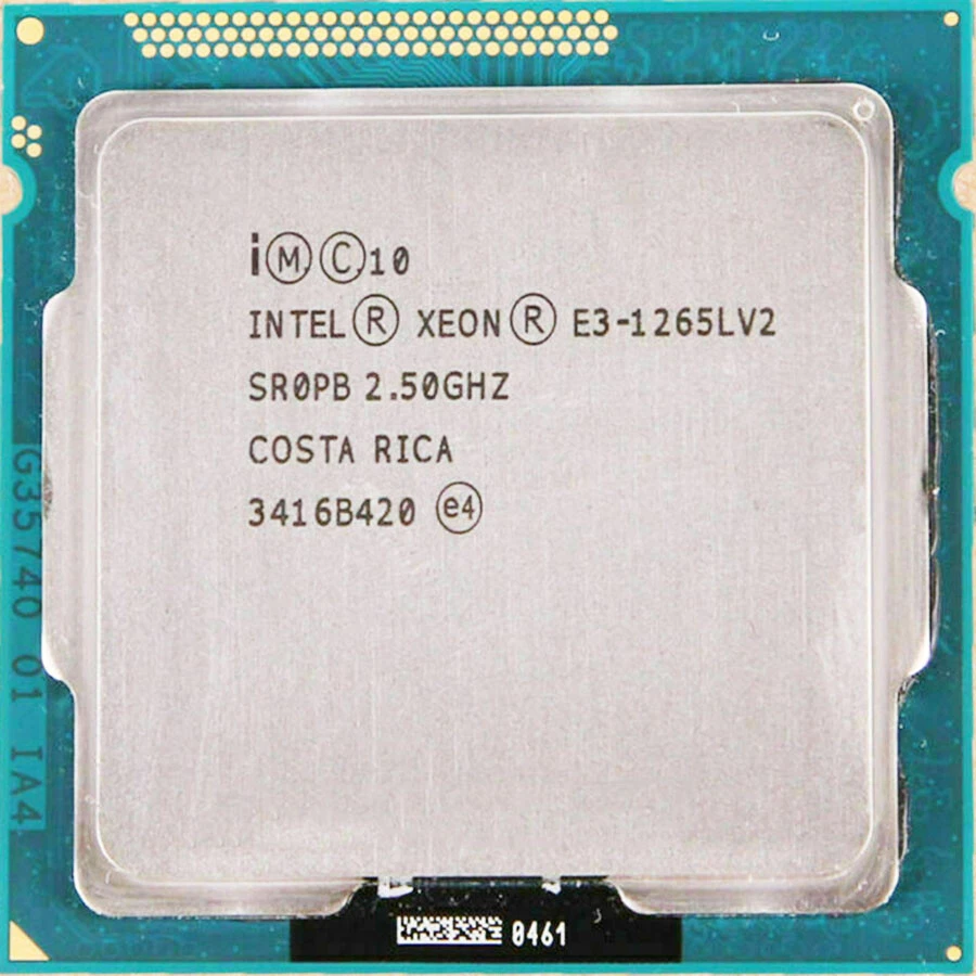 Intel Xeon E3-1265L V2 E3-1265LV2 2.5GHz 8MB LGA1155 CPU Processer - Image 1 of 1