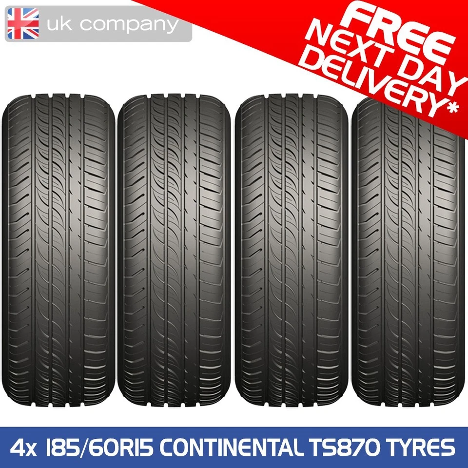 4x 185/60R15 Continental TS870 84T Winter Tyres - Free Delivery - Image 1 of 1