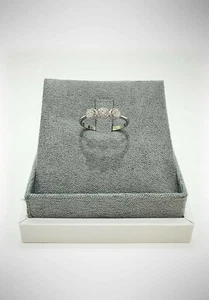 Anello "Trilogy" Lunatica in oro bianco e diamanti LNT12 - Picture 1 of 1