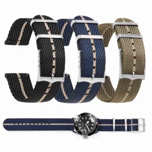 Correa de reloj de nailon para Tudor Black Bay 20 mm 22 mm hebilla de acero inoxidable para hombre - Imagen 1 de 19