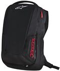 Alpinestars City Hunter Black Red Motorcycle Backpack Incl Rain Cover 25 Litre