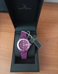 Orologio Toy Watch purple al quarzo e resistente all'acqua. Cinturino regolabile - Foto 1 di 6