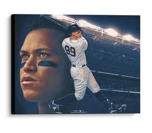Autographed Aaron Judge Yankees 20x24 Art - Picture 1 of 1