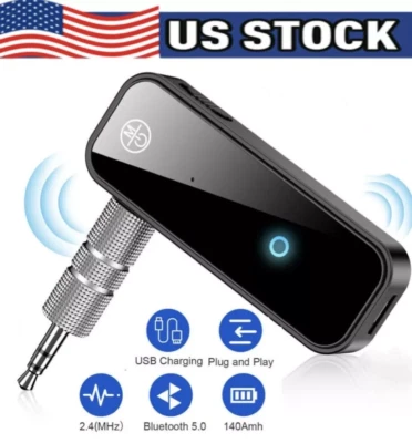 USB Wireless Bluetooth Transmitter Receiver for Car Music Audio Aux Adapter lot - Image 1 of 4