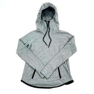 Athleta Hoodie Damen Gr. XS grau Sweatshirt Sentry Oberteil Daumenlöcher & Tasche 243273 - Bild 1 von 8