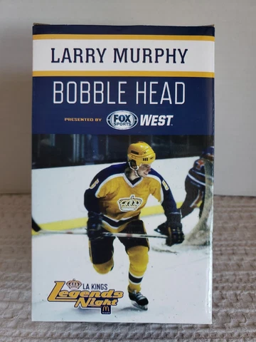 Larry Murphy Los Angeles Kings Bobblehead Legends Night Giveaway With Box Cover