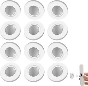 Magnetic Remote Control Holder Wall Mount,12 Pack Magnetic Wall Remote Holder No - Picture 1 of 12