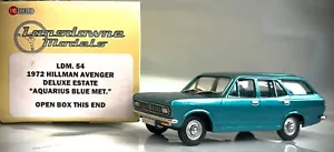 Lansdowne LDM 54 - 1972 Hillman Avenger Deluxe Estate (Aquarius Blue Metallic) - Picture 1 of 13