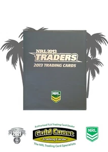 2013 NRL TRADERS ALBUM WITH BASE SET - All 16 NRL Clubs - 192 Common Cards - Picture 1 of 12