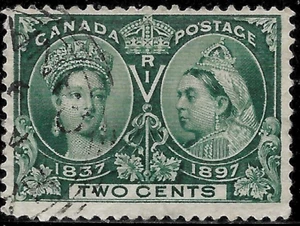 1897 Canadá Sc#52 usado en muy buen estado - Imagen 1 de 2