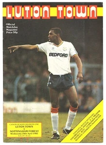 Luton Town v Nottingham Forest 1984-1985 Division One 24/04/1985 - Picture 1 of 1