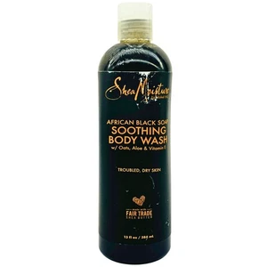 SheaMoisture afrikanische schwarze Seife beruhigendes Duschgel 13 fl. Oz. (neu) - Bild 1 von 2